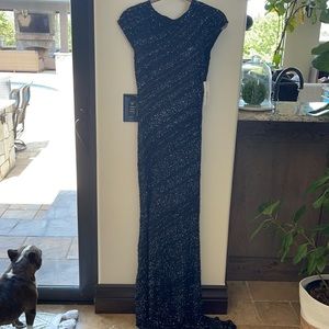 Alice and Olivia beaded cocktail dress